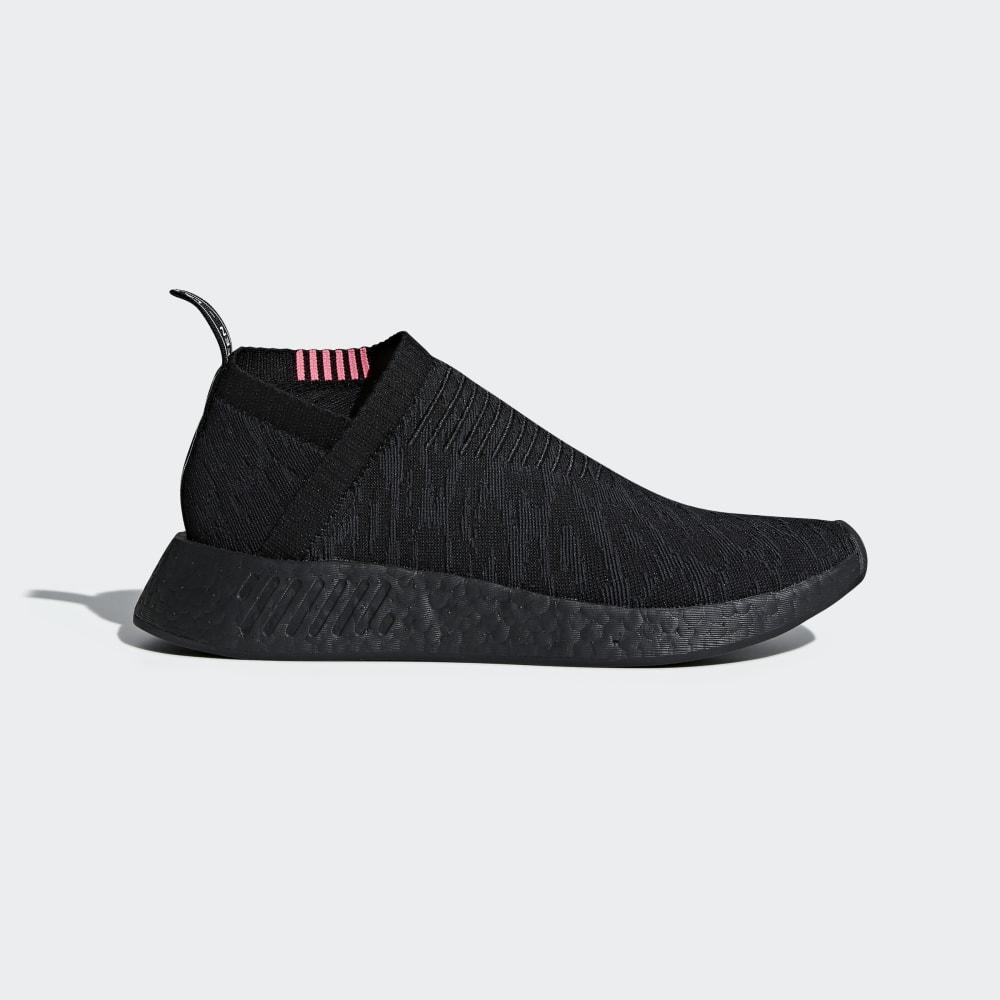 Originals Adidas NMD_CS2 Primeknit Barbati Romania - Negrii/Gri Inchis/Roz CQ2373